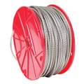 Campbell ElectroPolish Stainless Steel 332 in D X 250 ft L Cable T7000326